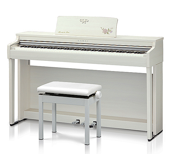 カワイ電子ピアノCN27LO花柄 | 白いピアノ専門 オギノピアノ工房